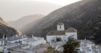 Den lille landsby Capileira ligger 1440 moh i Las Alpujarras, Andalusien. Foto: Karin Møller-Olsen